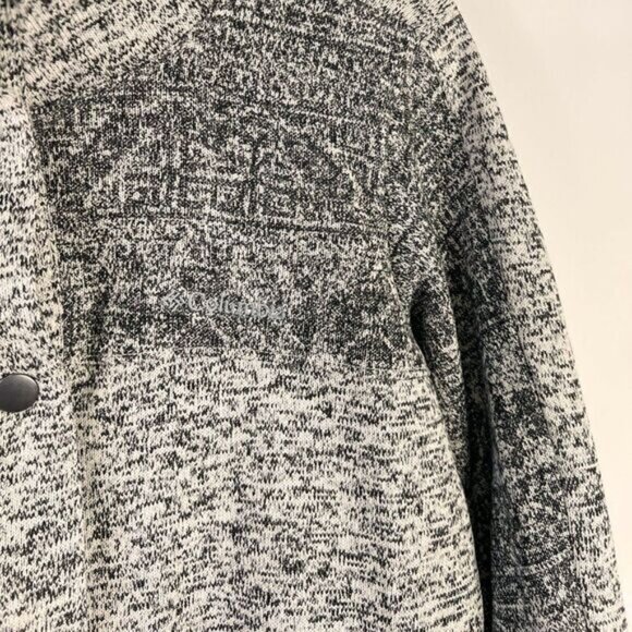 Columbia Gray Fair Isle Sweater Season Coat - Picture 3 of 5